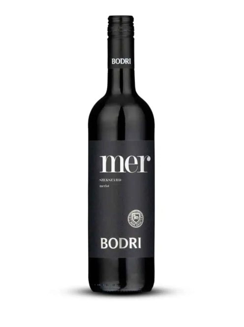 Bodri Merlot 2022 száraz vörösbor 0,75l DRS