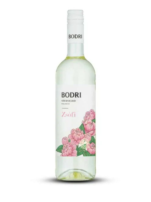 Bodri "Zsófi" Tramini 2024 száraz fehérbor 0,75l DRS