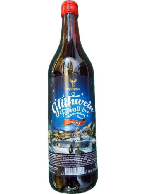 Diangelo Forralt bor 7,5% vörös 1 liter DRS