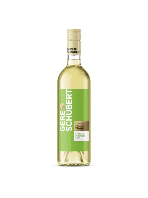 Gere & Schubert Cserszegi Fűszeres 2023 Száraz Fehérbor 0,75l