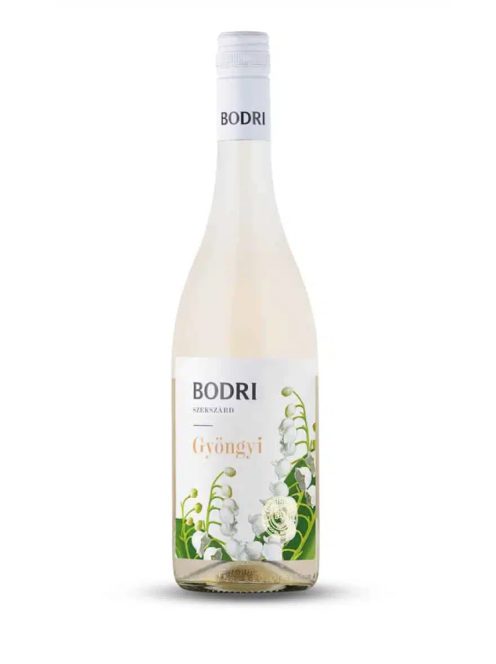 Bodri Gyöngyözőbor „Gyöngyi” Félszáraz Frizzante 2023 0,75l DRS