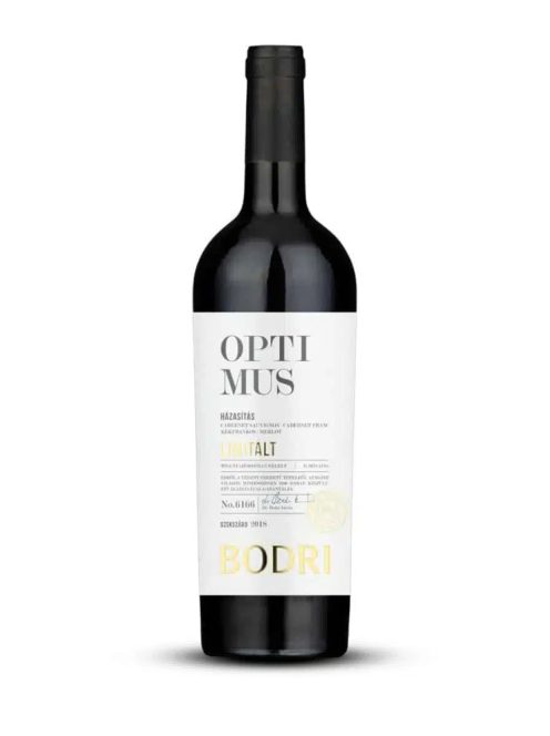 Bodri Szekszárdi „Optimus” Cuvée 2020 száraz vörösbor 0,75l DRS 